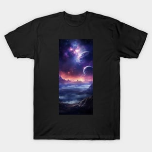 Cosmic Odyssey - Space Artwork T-Shirt